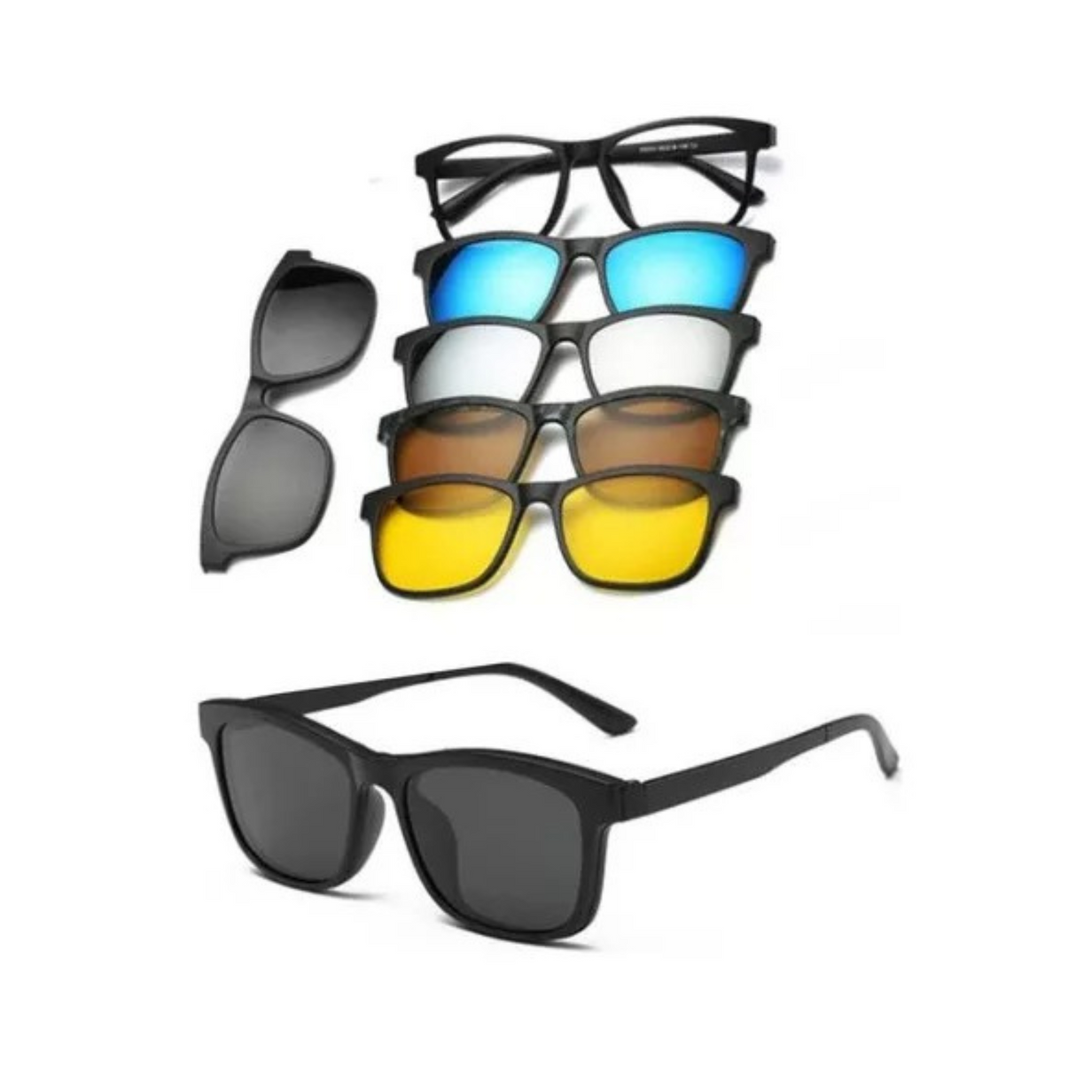 LENTES DE SOL UNISEX 5CAMBIOS 2230A SUNTIME - 1028289