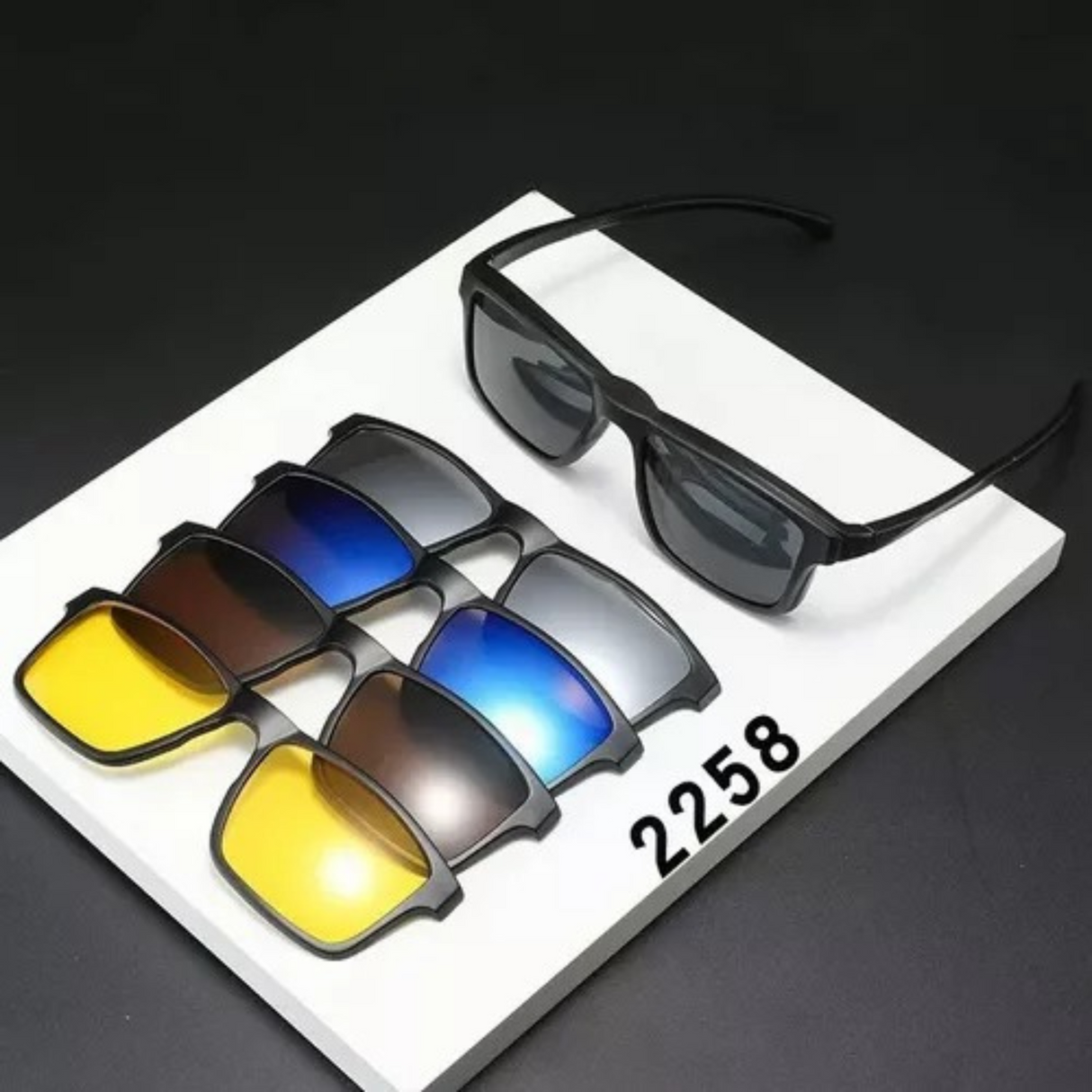 LENTES DE SOL DESCANSO UNISEX 5CAMBIOS 2258A SUNTIME - 1028291