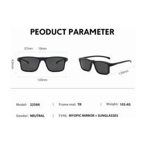 LENTES DE SOL DESCANSO UNISEX 5CAMBIOS 2258A SUNTIME - 1028291