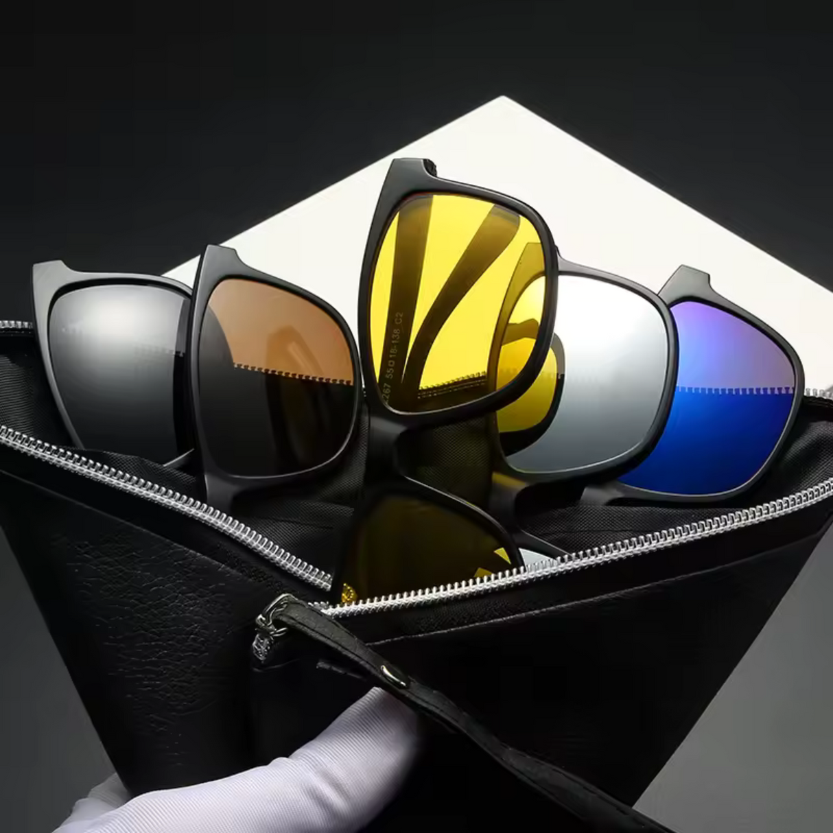 LENTES DE SOL UNISEX 5CAMBIOS 2365A SUNTIME - 1028296