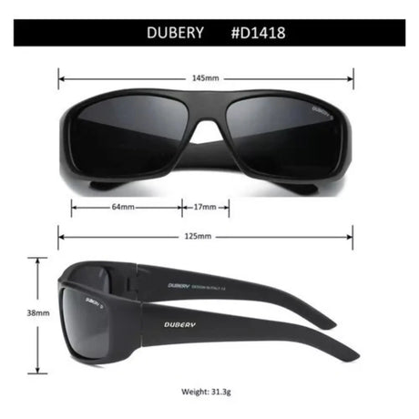 LENTES DE SOL POLARIZADA UNISEX D1418 DUBERY - 1028098 DUBERY