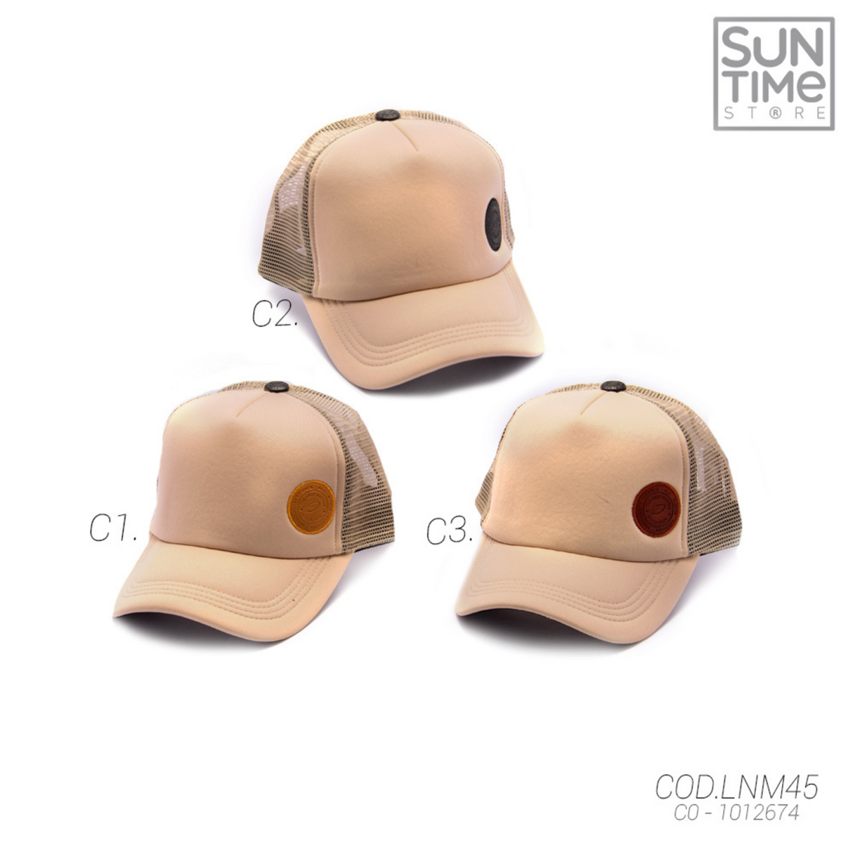 GORRA MALLA UNISEX LNM45 LEAF NATIVAS - 1012674