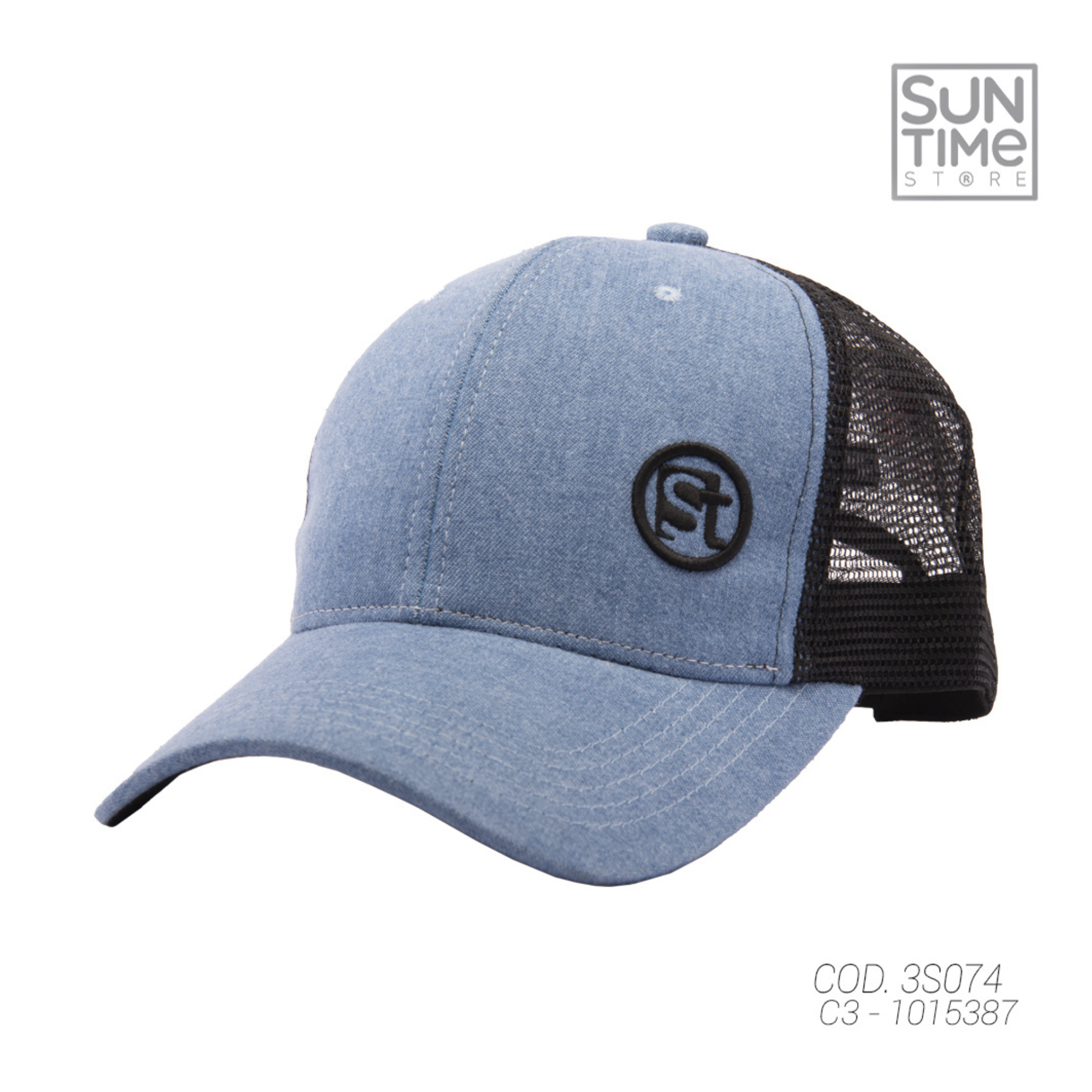GORRA CON BROCHE UNISEX 3S074 SUNTIME - 1015387