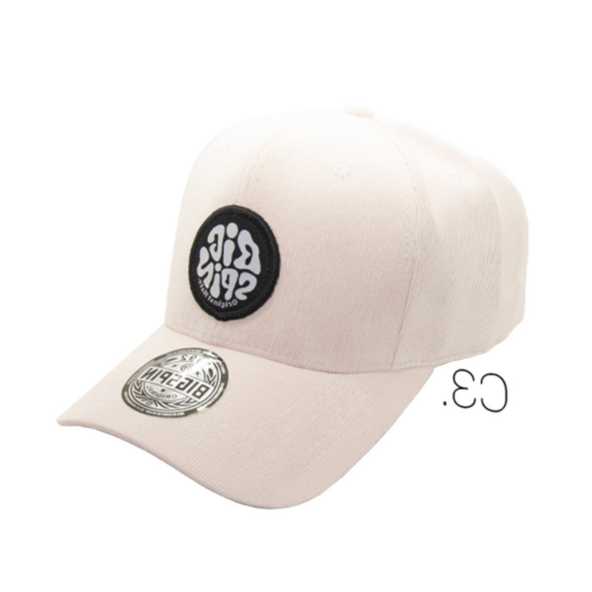 GORRA BROCHE UNISEX 3BSCV16 BIGSPIN BEIGE - 1023619