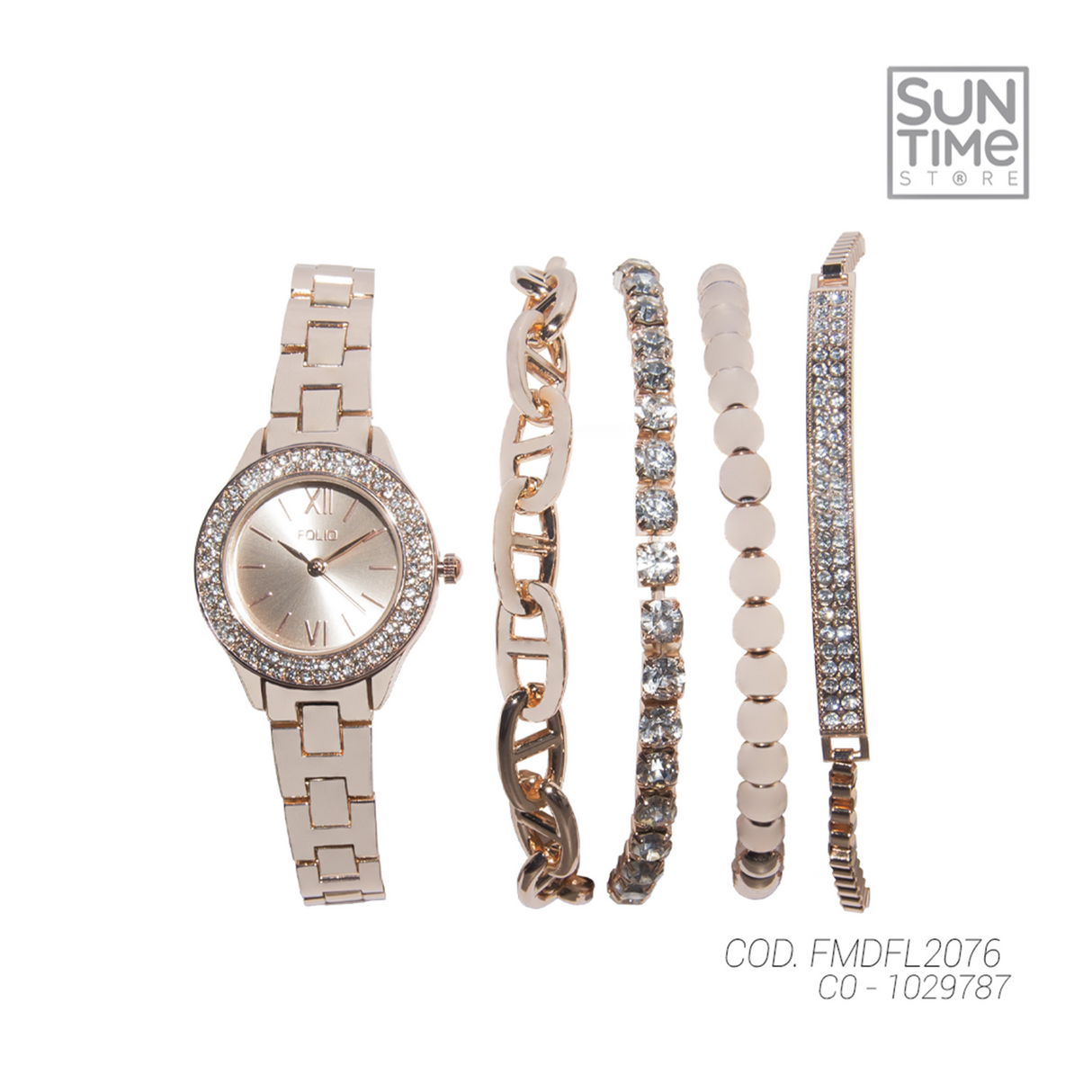 RELOJ ANALOGICO MUJER FMDFL2076 FOLIO BRONCE 881708191173