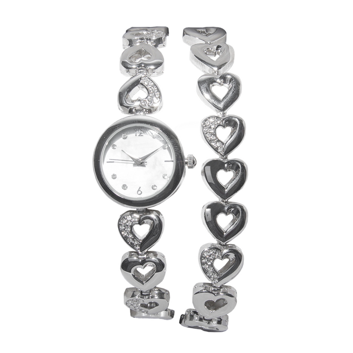 RELOJ ANALOGICO MUJER FMDFL8001 FOLIO PLATEADO 881708188876