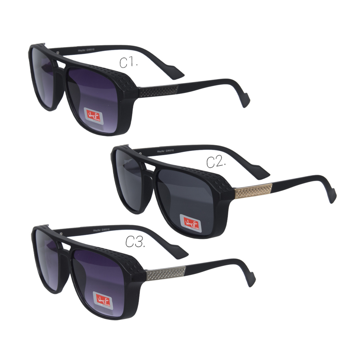 LENTES DE SOL SUNTIME UV400 HOMBRE GW010 WAYFER - 1029540