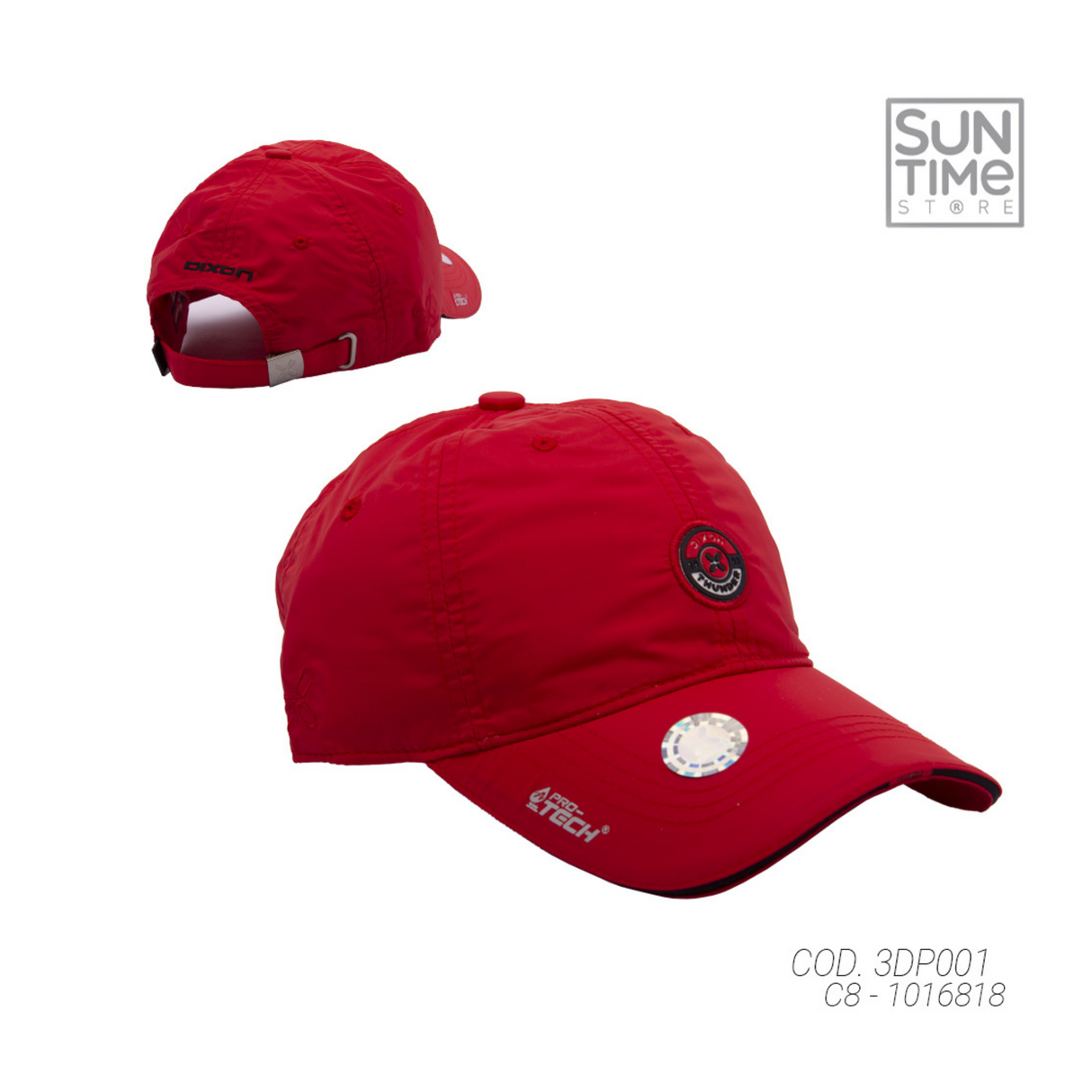 GORRA CON BROCHE UNISEX 3DP001 DIXON