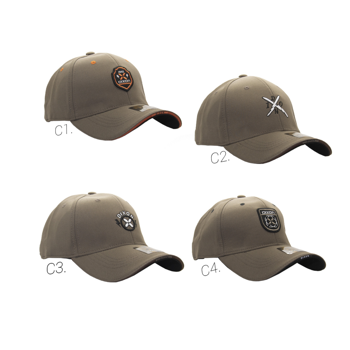 GORRA CON BROCHE UNISEX 3DR023 DIXON