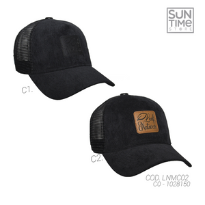 GORRA MALLA UNISEX LNMC02 LEAF NATIVAS NEGRO - 1028150