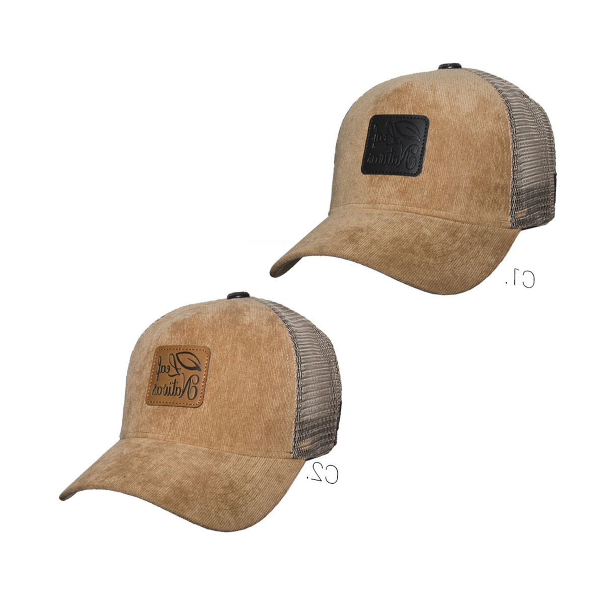 GORRA MALLA UNISEX LNMC09 LEAF NATIVAS MARRÓN - 1028157