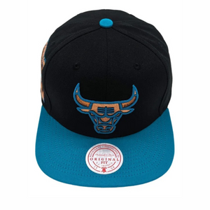 GORRA MITCHELL & NESS  NBA MAKE CENTS SNAPBACK BULLS  HHSS5740-CBUYYPPPBK NEGRO URBANO 1026547