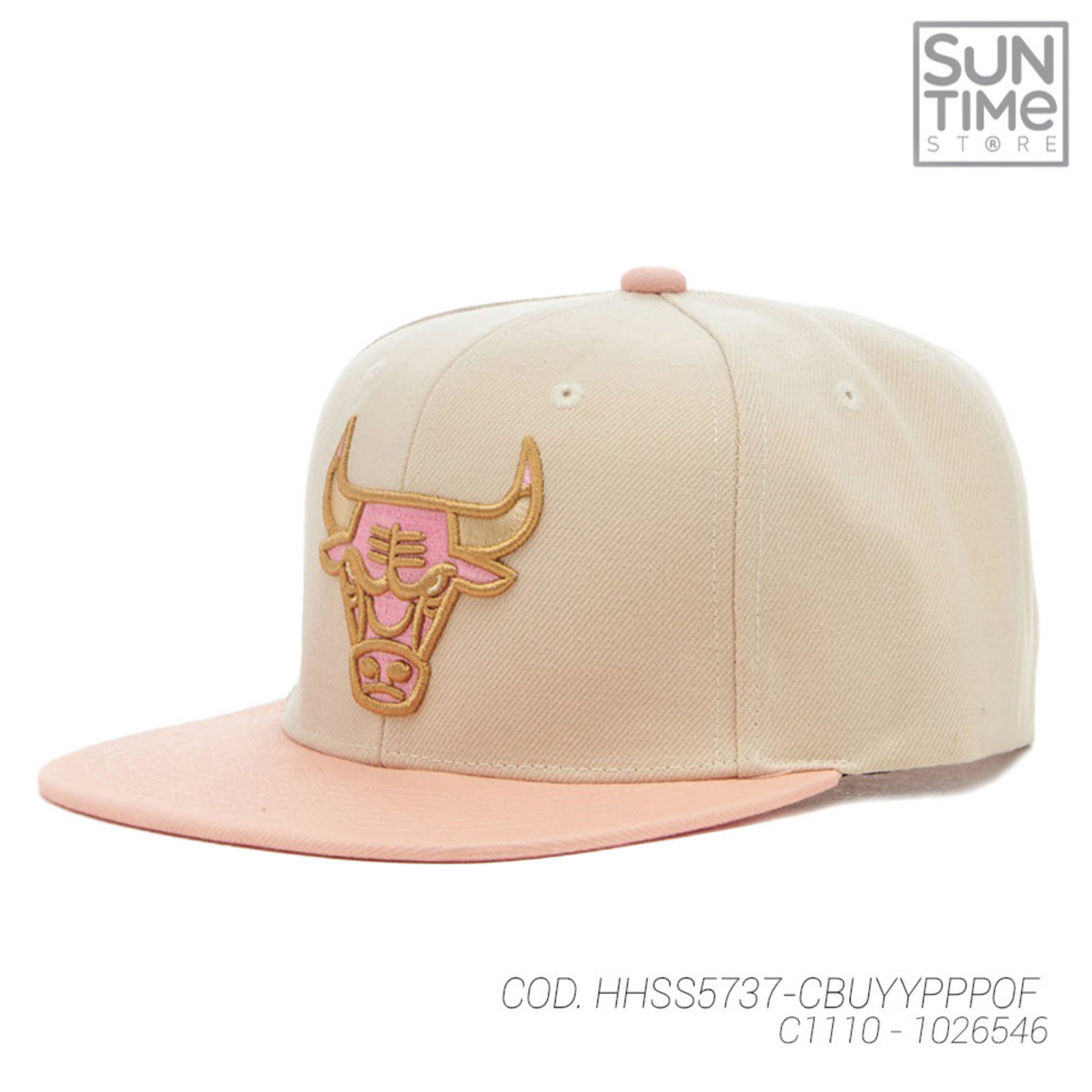 GORRA MITCHELL & NESS  NBA LOVERS LANE SNAPBACK BULLS  HHSS5737-CBUYYPPPOF BEIGE URBANO 1026546