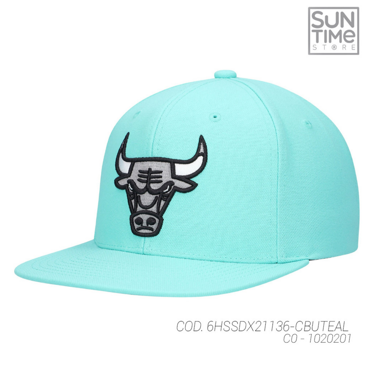 GORRA MITCHELL & NESS  NBA-CHICAGO BULLS  6HSSDX21136-CBUTEAL URBANO 1020201