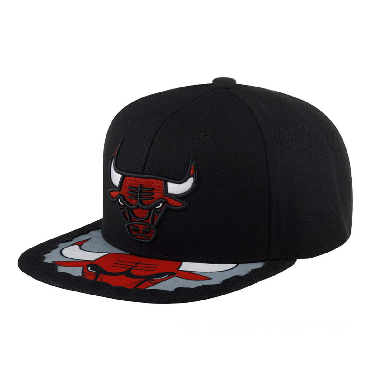 GORRA MITCHELL & NESS  NBA MUNCH TIME SNAPBACK BULLS  HHSS5725-CBUYYPPPBL NEGRO URBANO 1026545