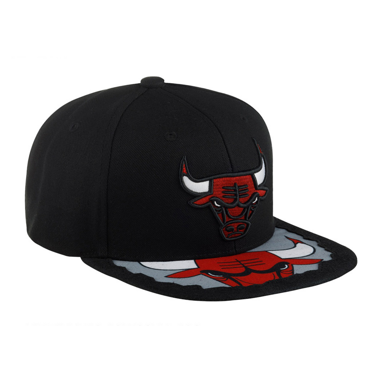 GORRA MITCHELL & NESS  NBA MUNCH TIME SNAPBACK BULLS  HHSS5725-CBUYYPPPBL NEGRO URBANO 1026545