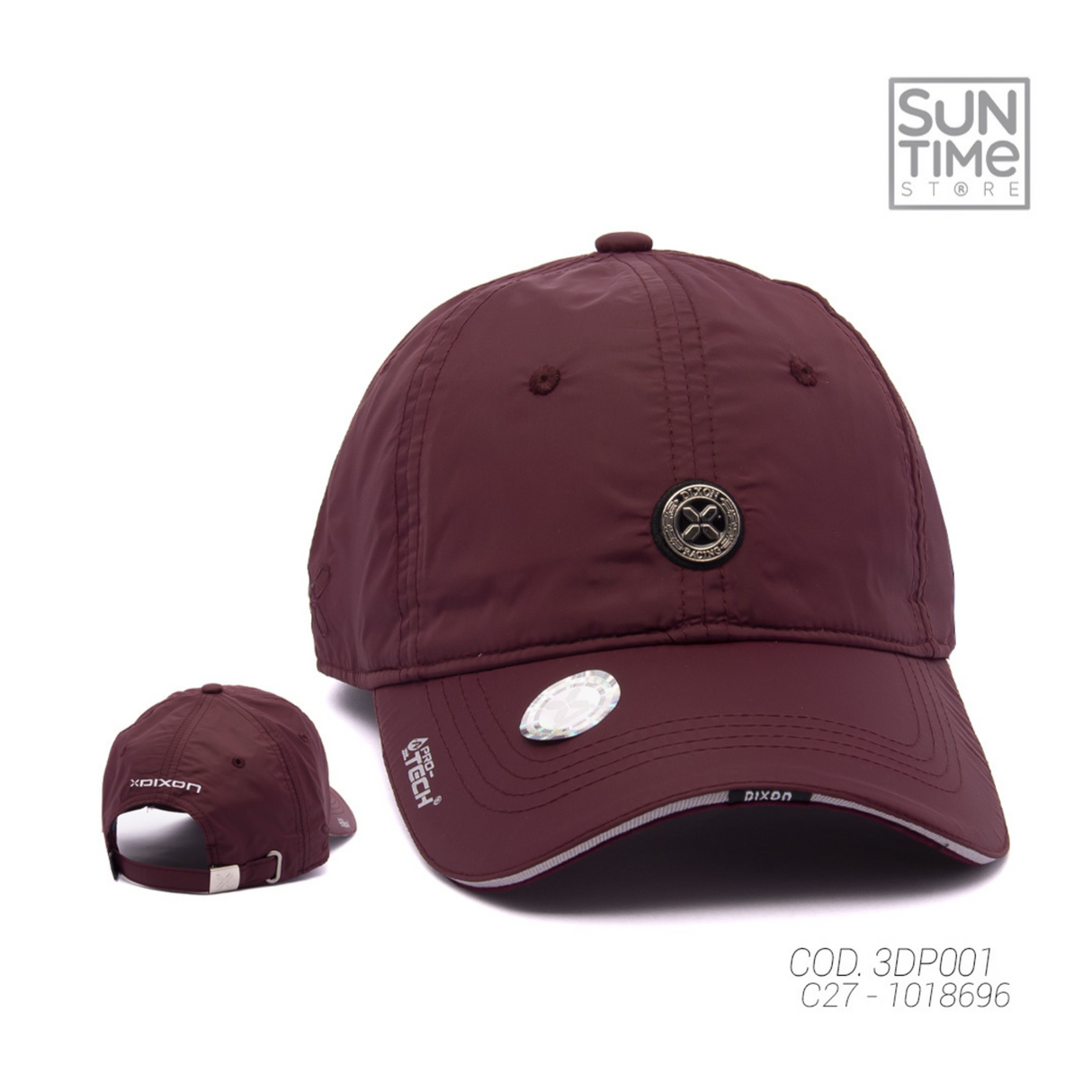 GORRA CON BROCHE UNISEX 3DP001 DIXON