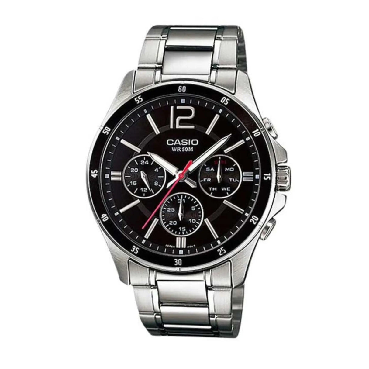 RELOJ ANALOGICO HOMBRE MTP-1374D-1AVDF CASIO PLATEADO CLASICO 1030648 CASIO