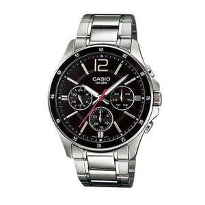 RELOJ ANALOGICO HOMBRE MTP-1374D-1AVDF CASIO PLATEADO CLASICO 1030648 CASIO