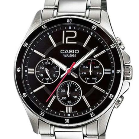 RELOJ ANALOGICO HOMBRE MTP-1374D-1AVDF CASIO PLATEADO CLASICO 1030648 CASIO