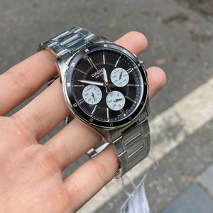 RELOJ ANALOGICO HOMBRE MTP-1374D-1A3VDF CASIO PLATEADO CLASICO 1030647 CASIO