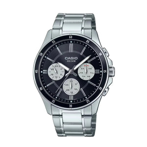 RELOJ ANALOGICO HOMBRE MTP-1374D-1A3VDF CASIO PLATEADO CLASICO 1030647 CASIO