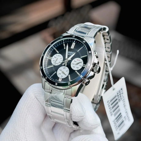 RELOJ ANALOGICO HOMBRE MTP-1374D-1A3VDF CASIO PLATEADO CLASICO 1030647 CASIO
