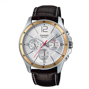 RELOJ ANALOGICO HOMBRE MTP-1374L-7AVDF CASIO MARRON CASUAL 1030650