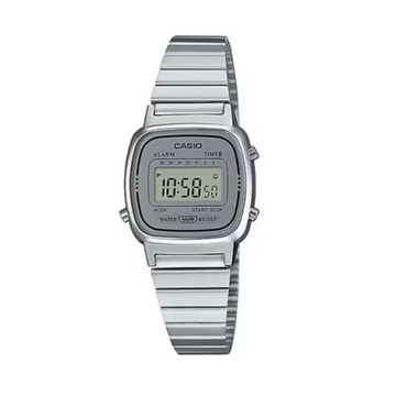 RELOJ DIGITAL MUJER LA670WA-7DF CASIO PLATEADO CLASICO 1030641