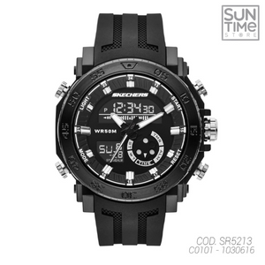 RELOJ ANALOGICO-DIGITAL HOMBRE SR5213 SKECHERS NEGRO SPORT 1030616