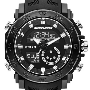 RELOJ ANALOGICO-DIGITAL HOMBRE SR5213 SKECHERS NEGRO SPORT 1030616