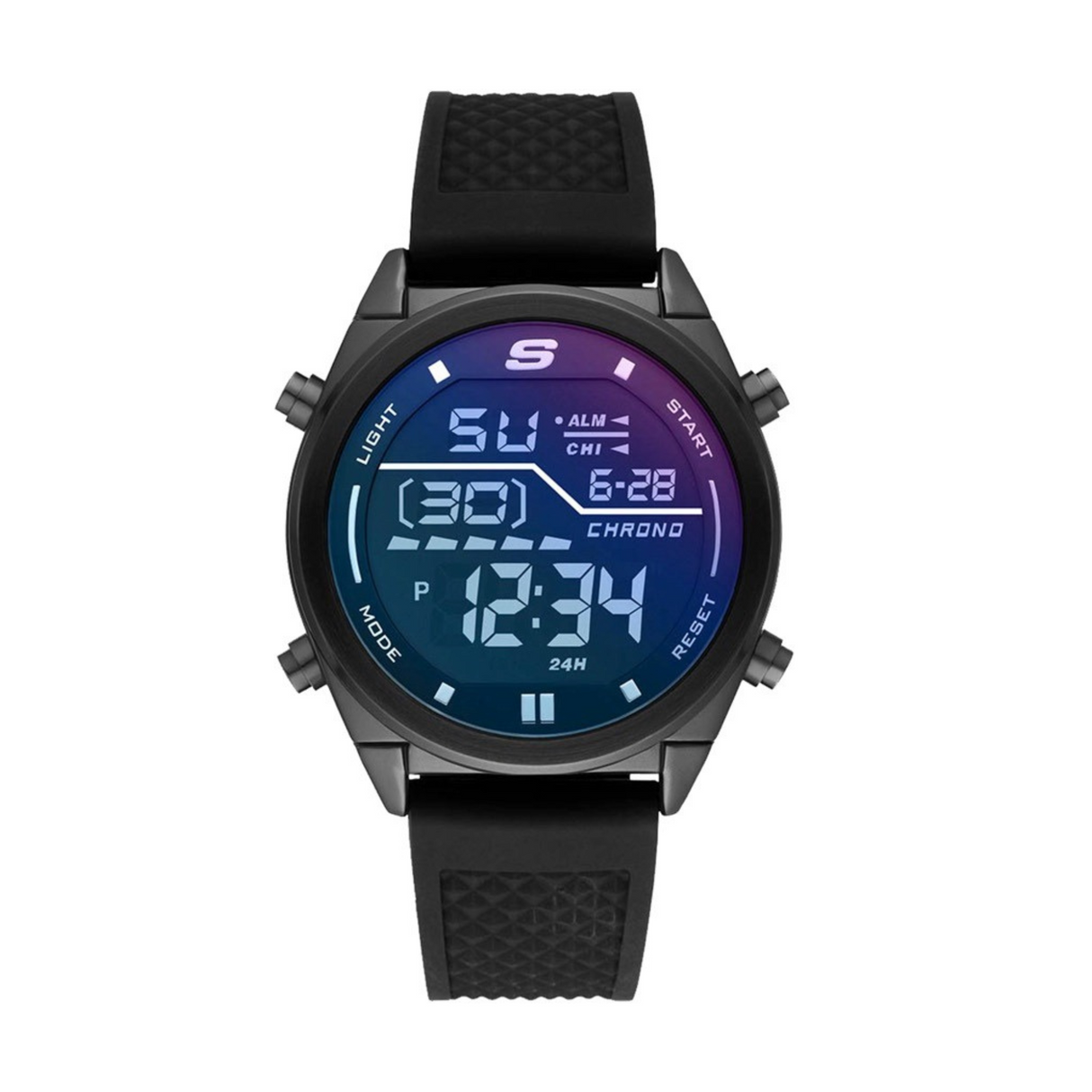 RELOJ DIGITAL HOMBRE SR5142W SKECHERS NEGRO SPORT 1030615