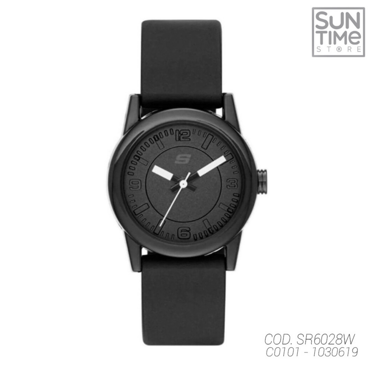 RELOJ ANALOGICO MUJER SR6028W SKECHERS NEGRO SPORT 1030619