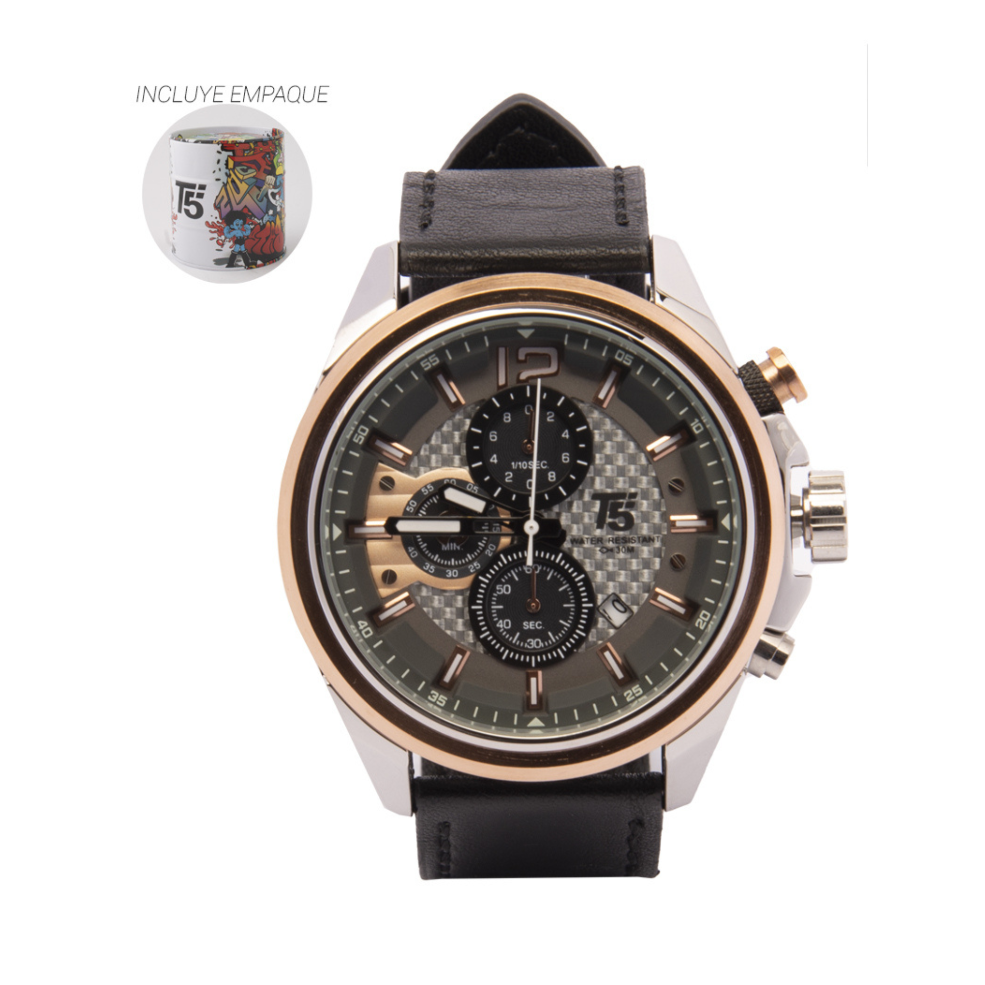 RELOJ ACUATICO HOMBRE H3704G T5 CASUAL 1015493