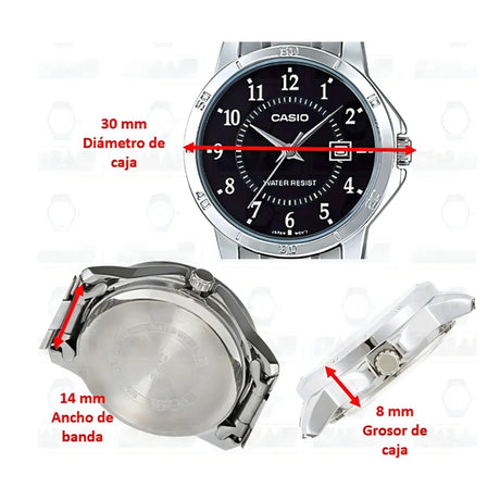 RELOJ ANALOGICO MUJER LTP-V004D-1BUDF CASIO CASIO