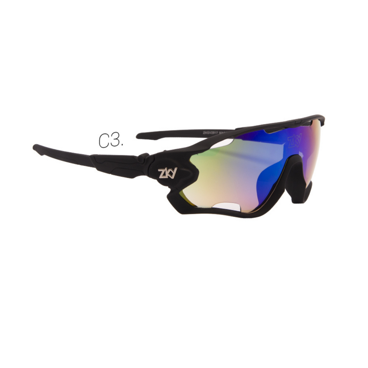 LENTES DE SOL UV400 UNISEX ZKGV2917 ZKY SPORT 1014492