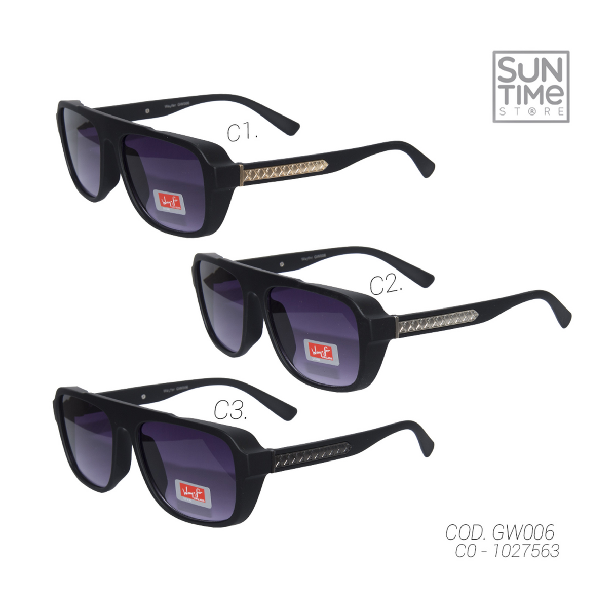 LENTES DE SOL SUNTIME WAYFER HOMBRE UV 400 - 1027563
