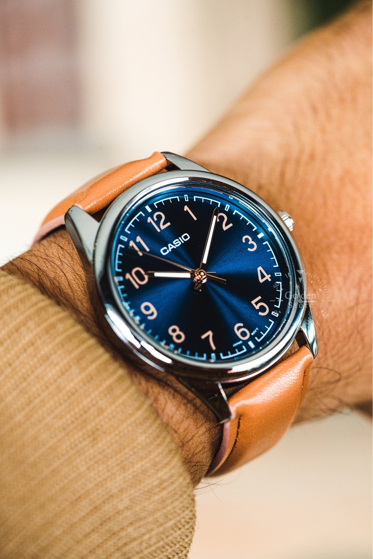 RELOJ  HOMBRE MTP-V005L-2B4 CASIO
