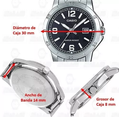 RELOJ ACUATICO MUJER LTP-V004D-1B2 CASIO