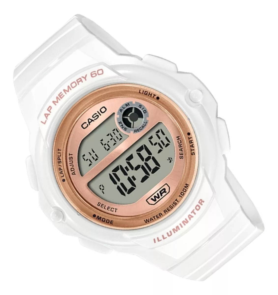RELOJ ACUATICO MUJER LWS-1200H-7A2 CASIO
