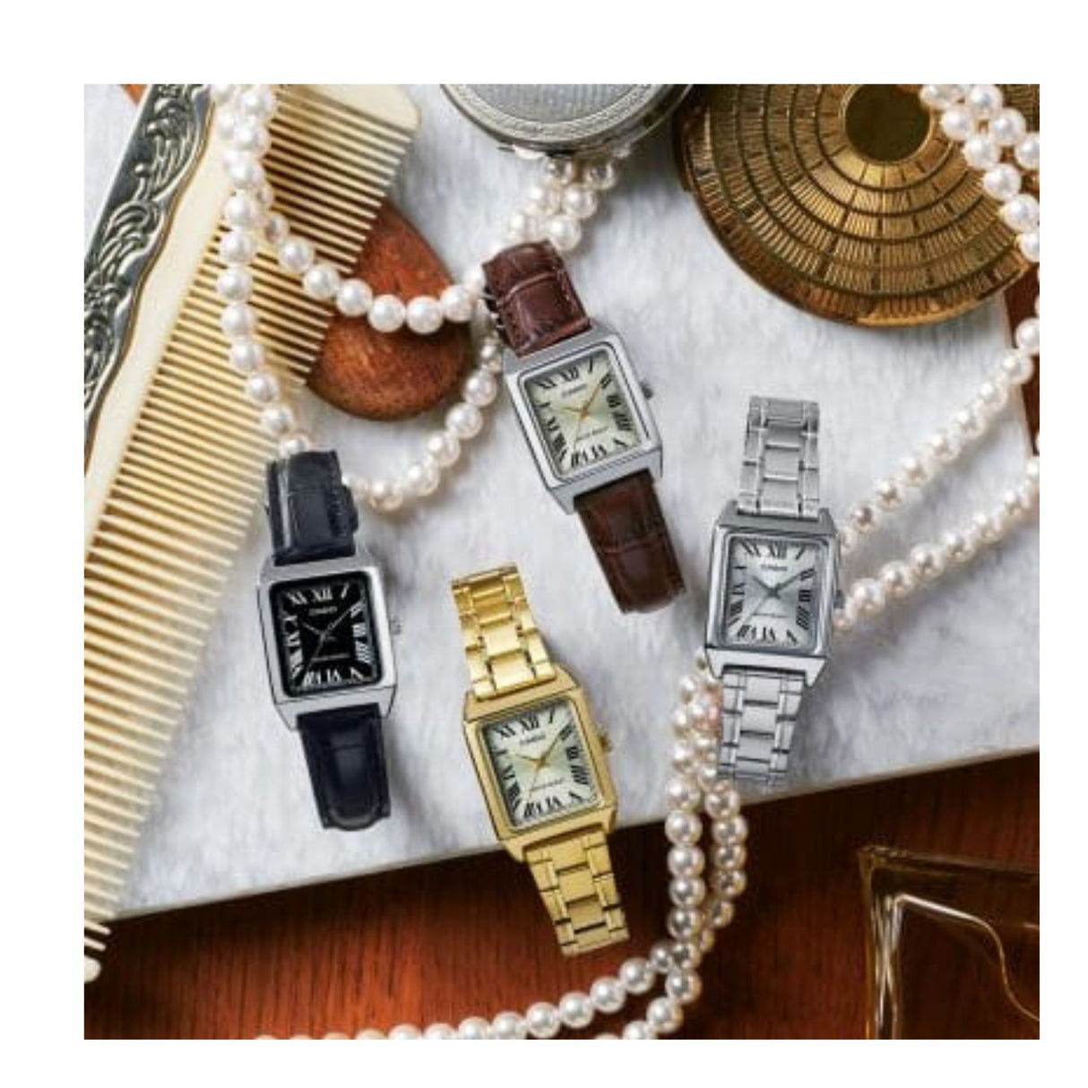 RELOJ  MUJER LTP-V007L-1B CASIO