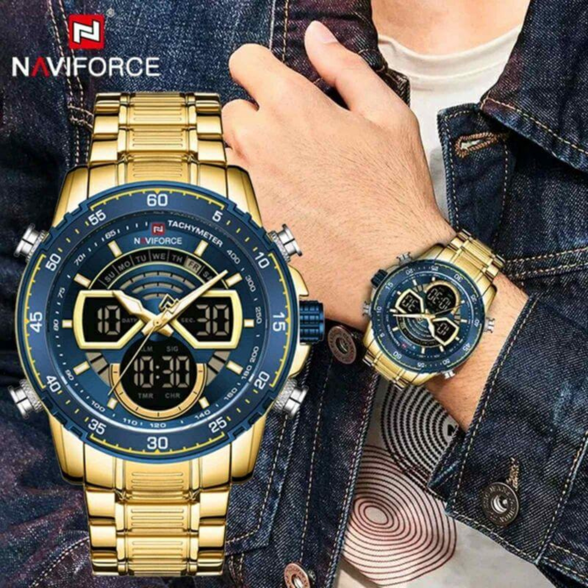 RELOJ ACUATICO HOMBRE NF9189M NAVIFORCE - 1014824 NAVIFORCE