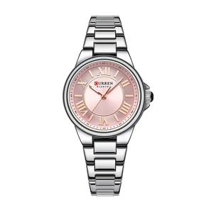 RELOJ ANALOGICO MUJER C9091L CURREN	PLATEADO CLASICO