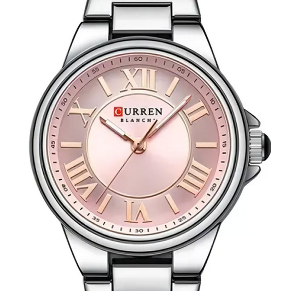 RELOJ ANALOGICO MUJER C9091L CURREN	PLATEADO CLASICO