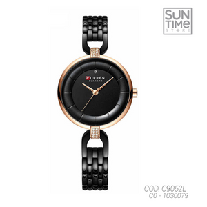 RELOJ ANALOGICO MUJER C9052L CURREN	NEGRO CLASICO