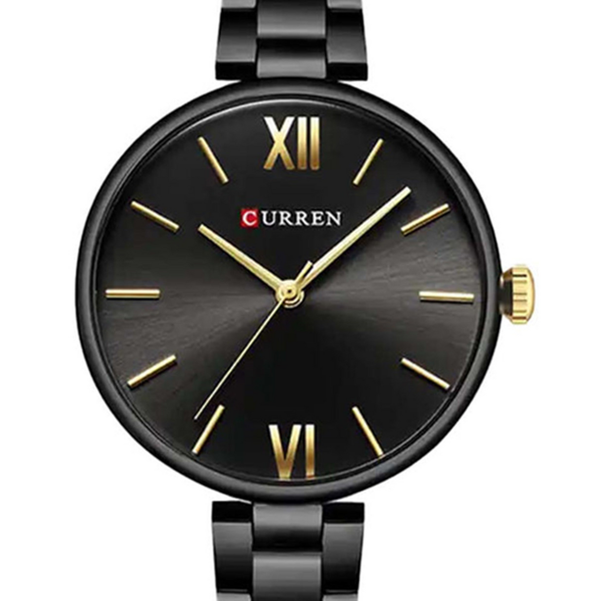 RELOJ ANALOGICO MUJER C9017L CURREN	NEGRO CLASICO
