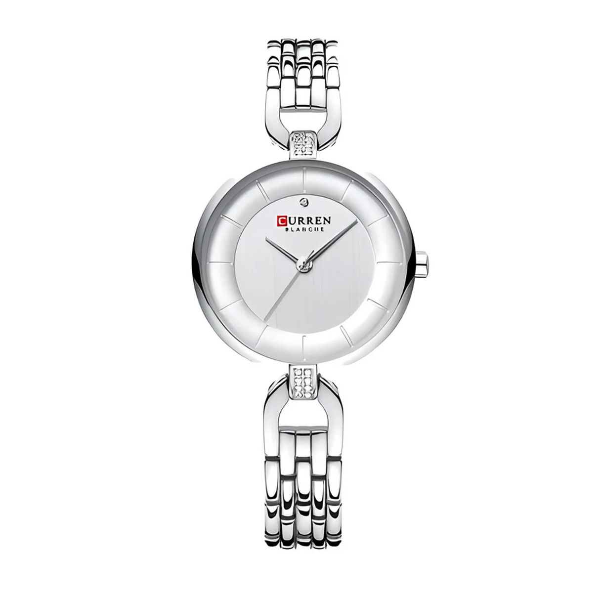 RELOJ ANALOGICO MUJER C9052L CURREN	PLATEADO CLASICO