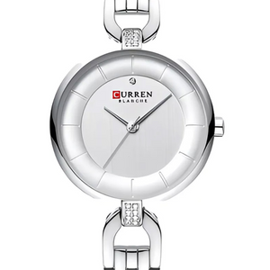 RELOJ ANALOGICO MUJER C9052L CURREN	PLATEADO CLASICO
