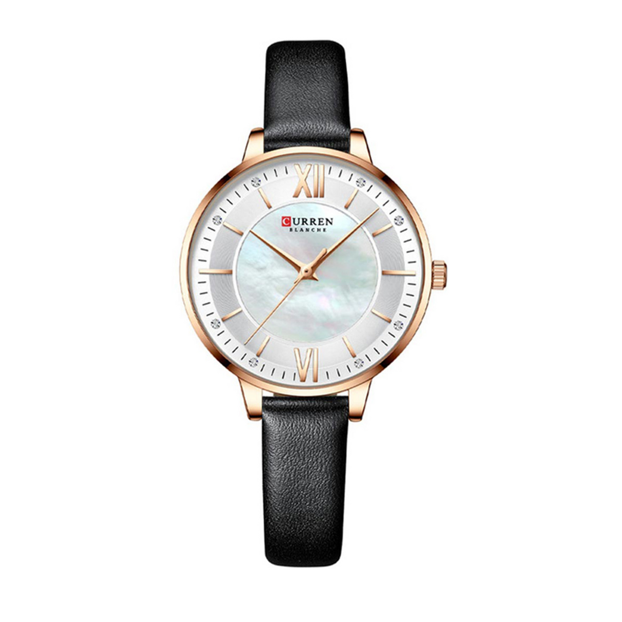 RELOJ ANALOGICO MUJER C9080L CURREN	NEGRO CASUAL