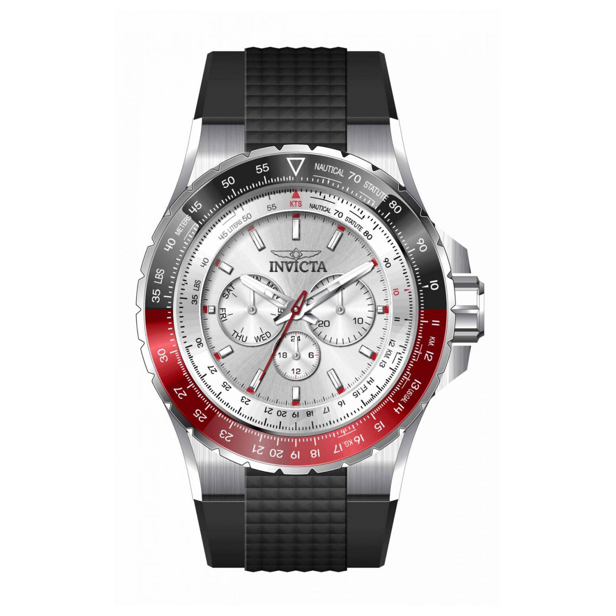 RELOJ ANALOGICO HOMBRE 33027 INVICTA AVIATOR	NEGRO 1030113